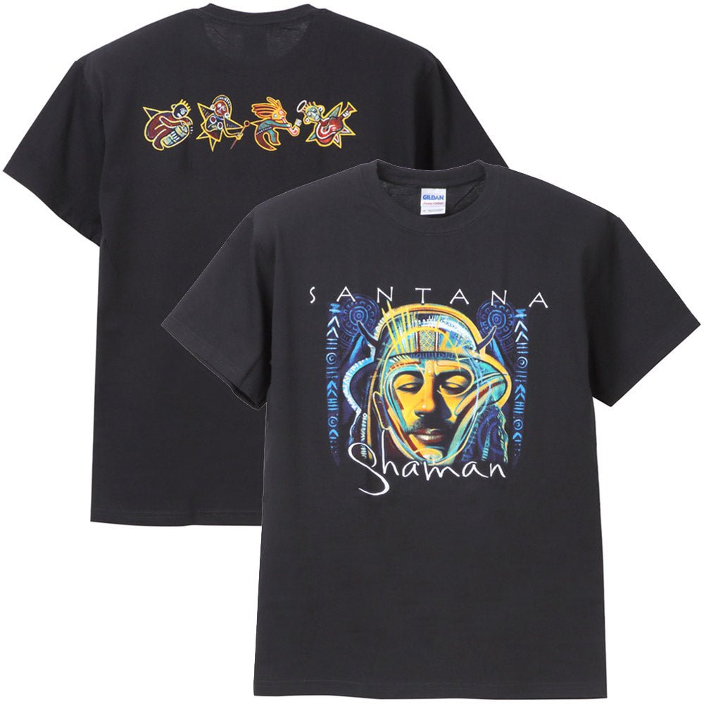 【廃番ラスト販売/特別価格】SANTANA サンタナ - SHAMAN / バックプリントあり / Tシャツ / メンズ - PGS